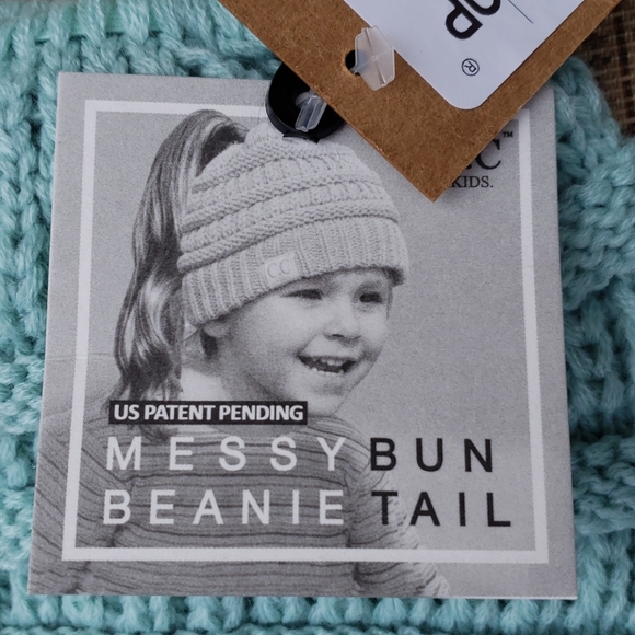 NWT C.C. kids girl knit beanie hat - Picture 3 of 7